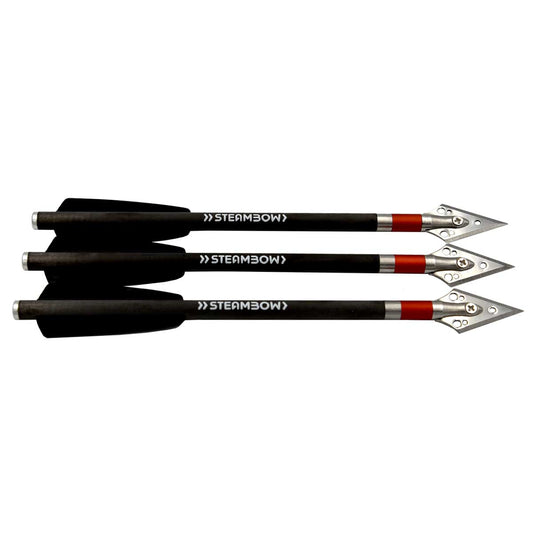 AR-Series Carbon Broadhead Arrows - Set of 3