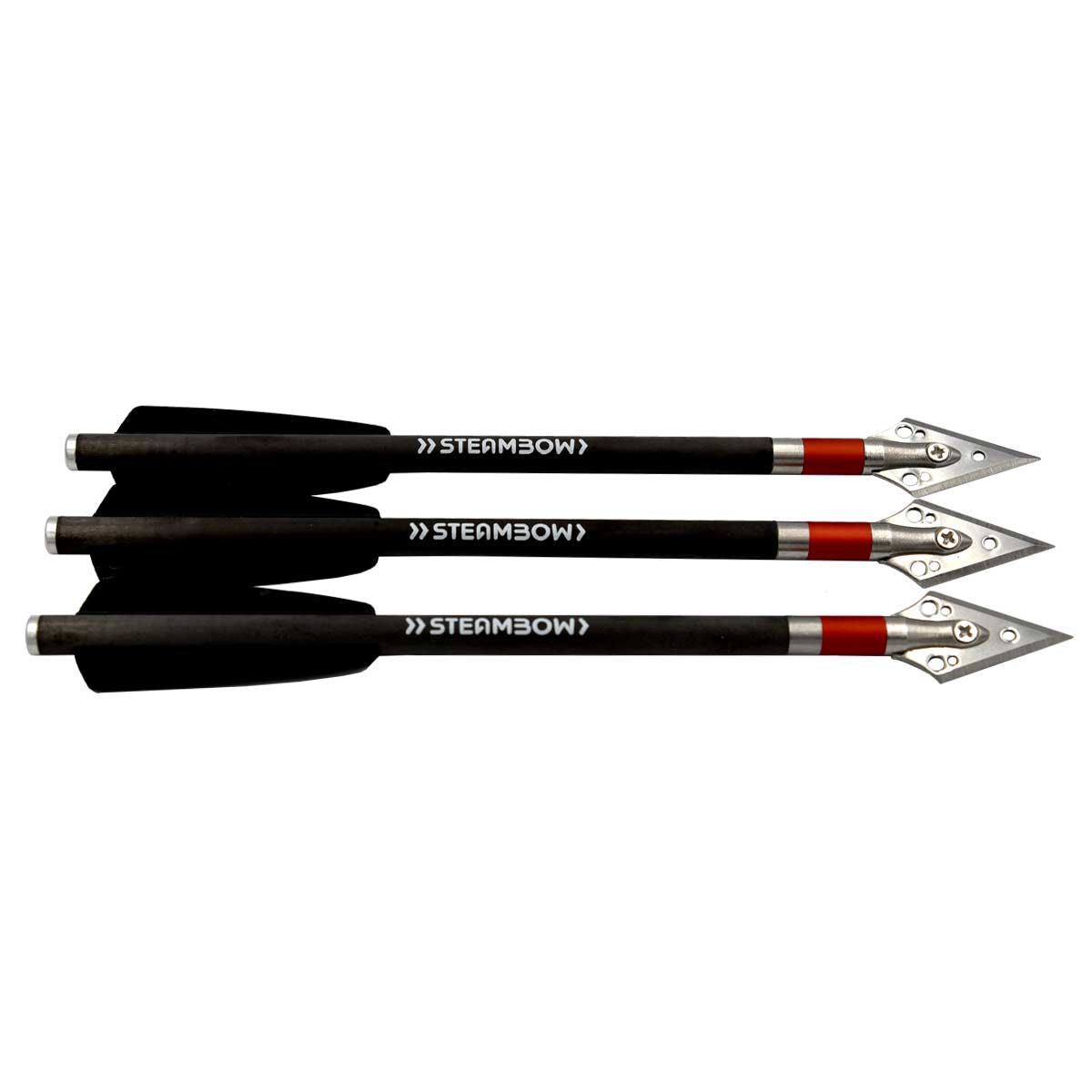 AR-Series Carbon Broadhead Arrows - Set of 3 – Steambow Inc